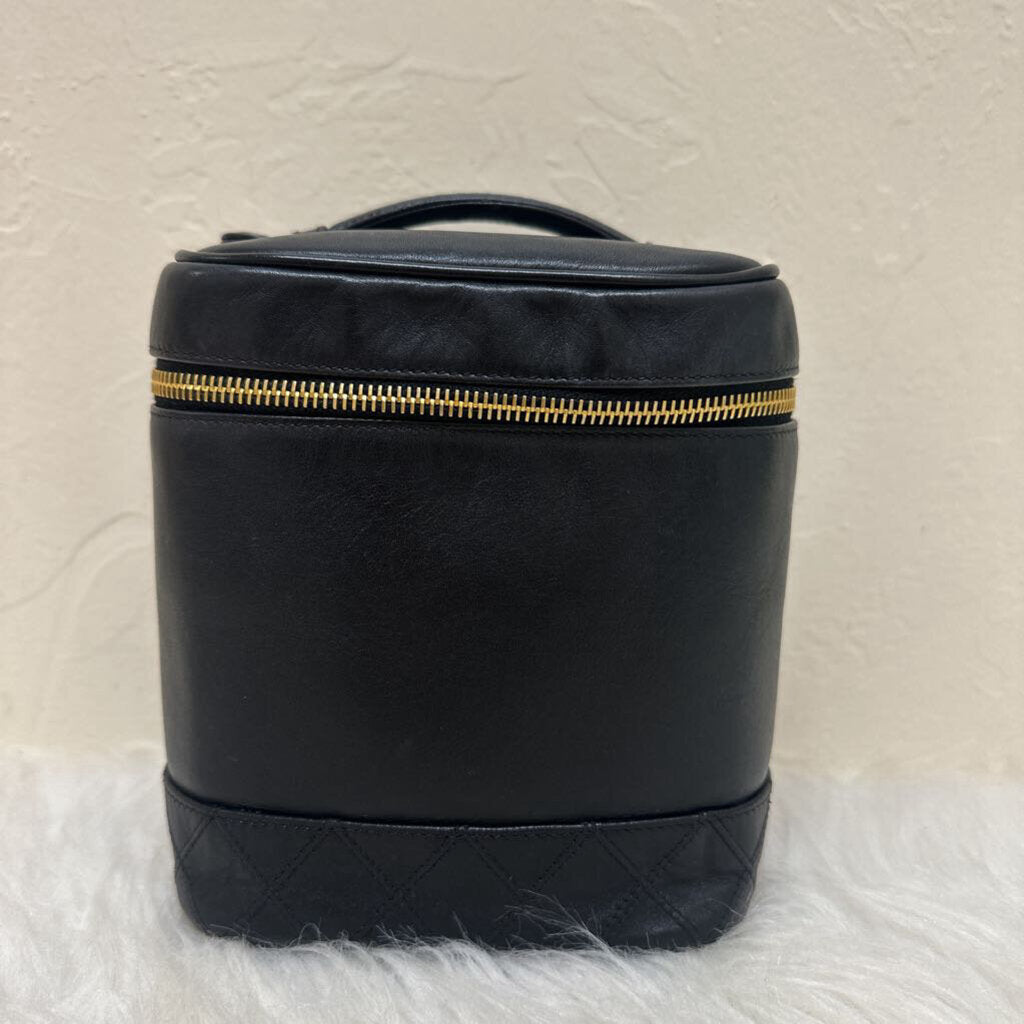 Vintage Lambskin Cosmetic Bag