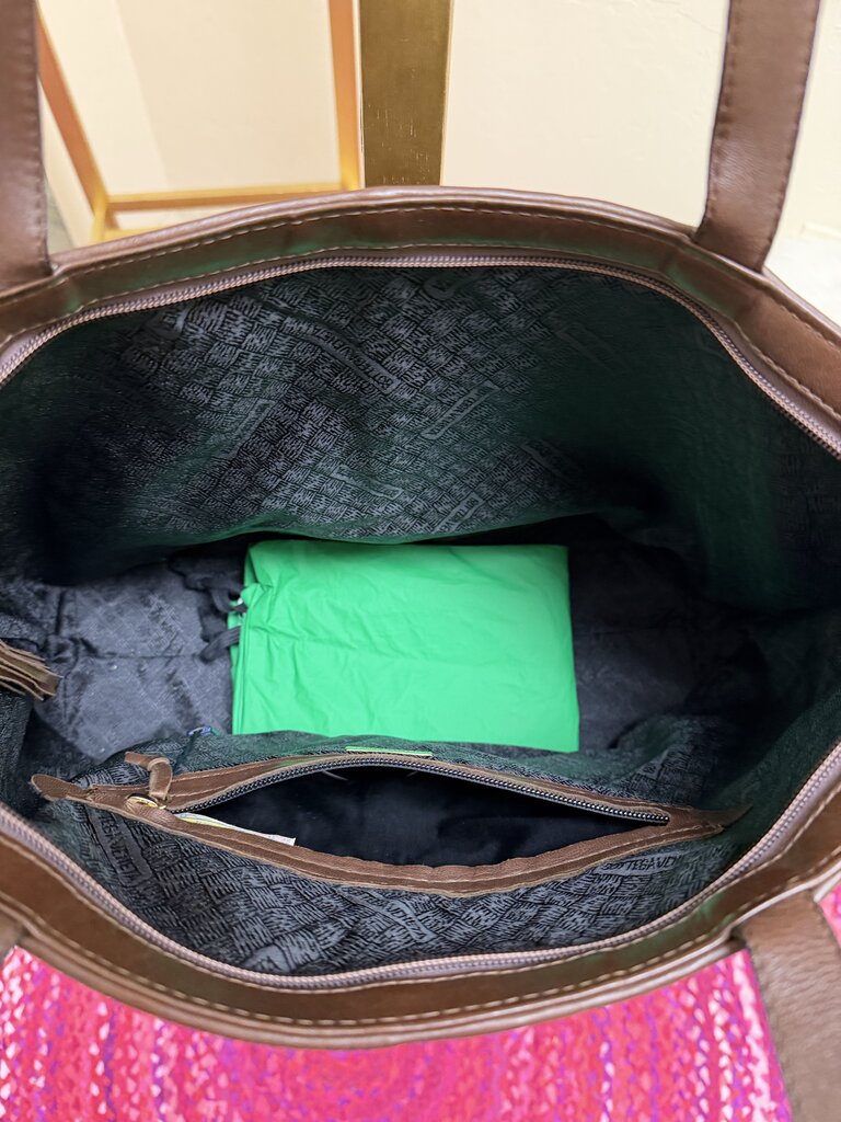 Intrecciato Leather Tote