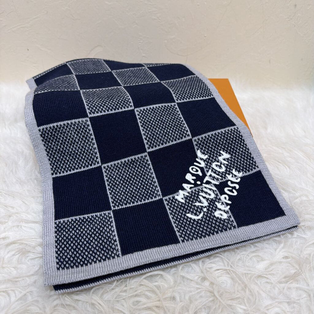Damier Heritage Print Scarf