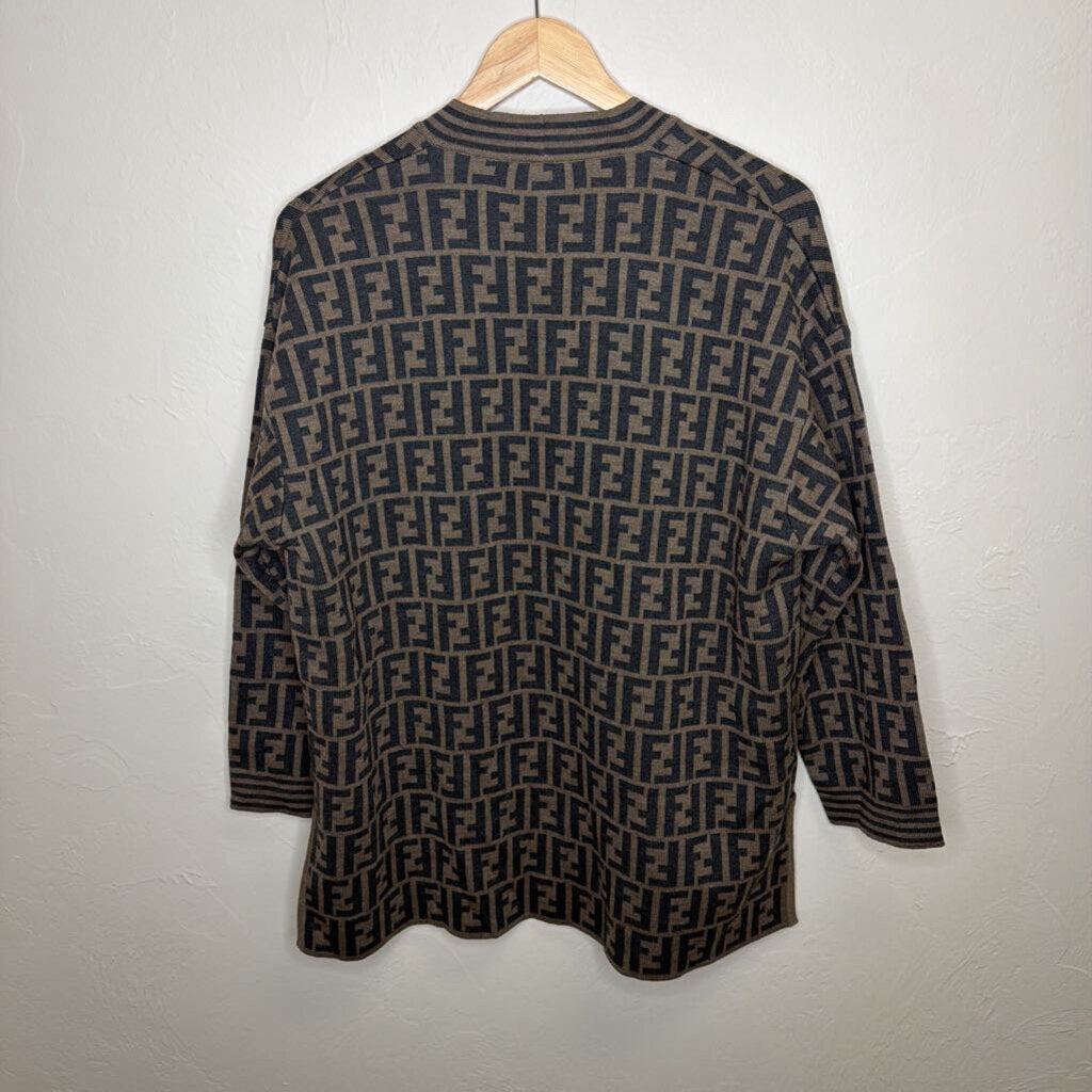 Zucca 4 Button Cardigan (distressed coloring)