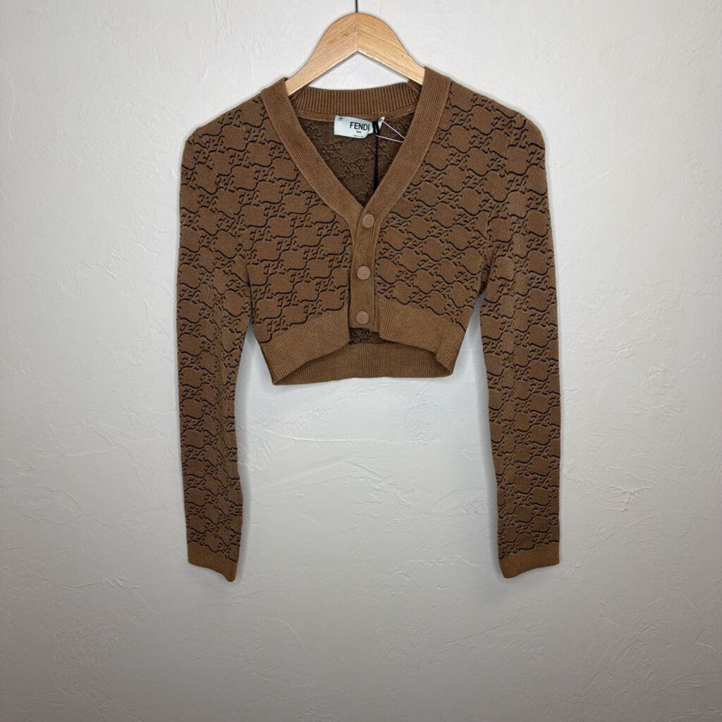 Zucca Jacquard Cropped NWT