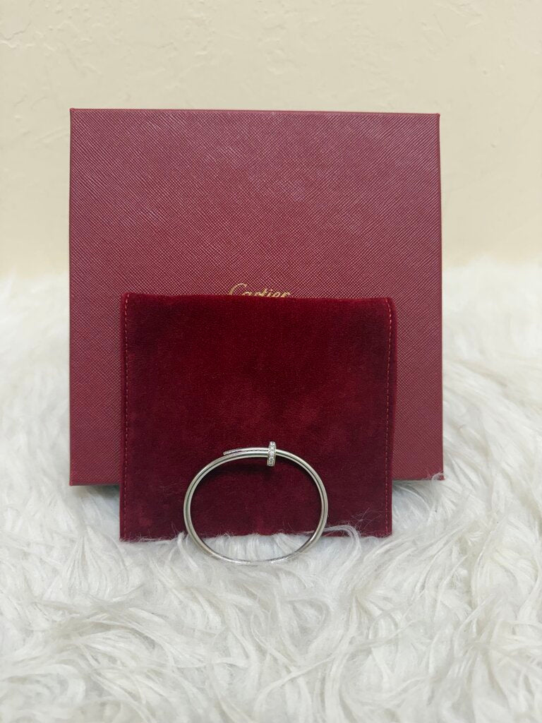Juste un Clou bracelet, classic model, diamonds