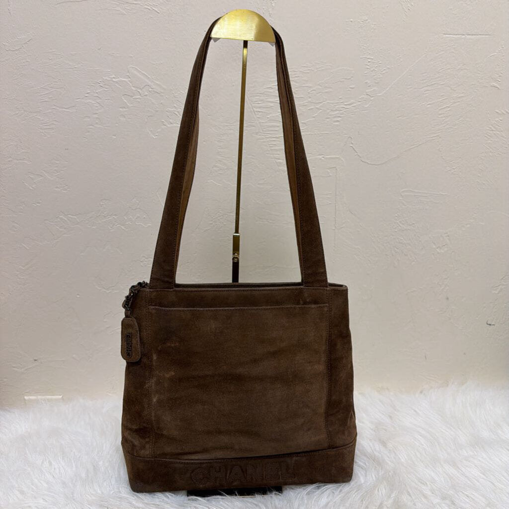 Suede LAX Tote