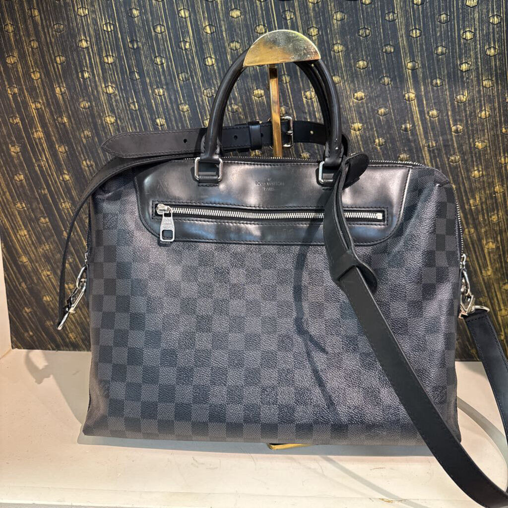 Damier Graphite Porte - Documents Jour