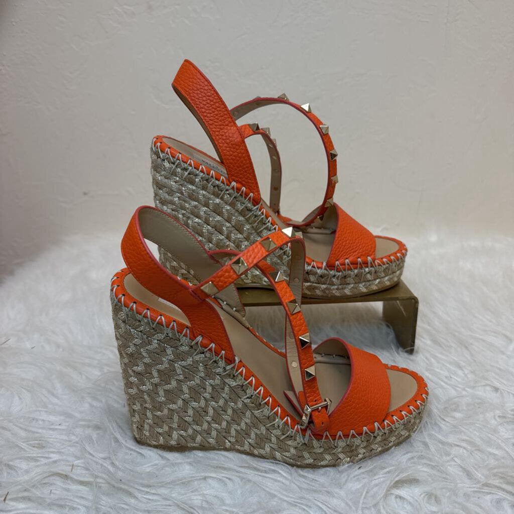 Garavani Rockstud Espadrille Wedge (Dust bag)