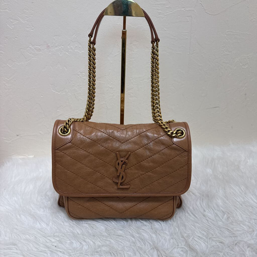 Niki Medium in Brown Vintage Leather (Dustbag)