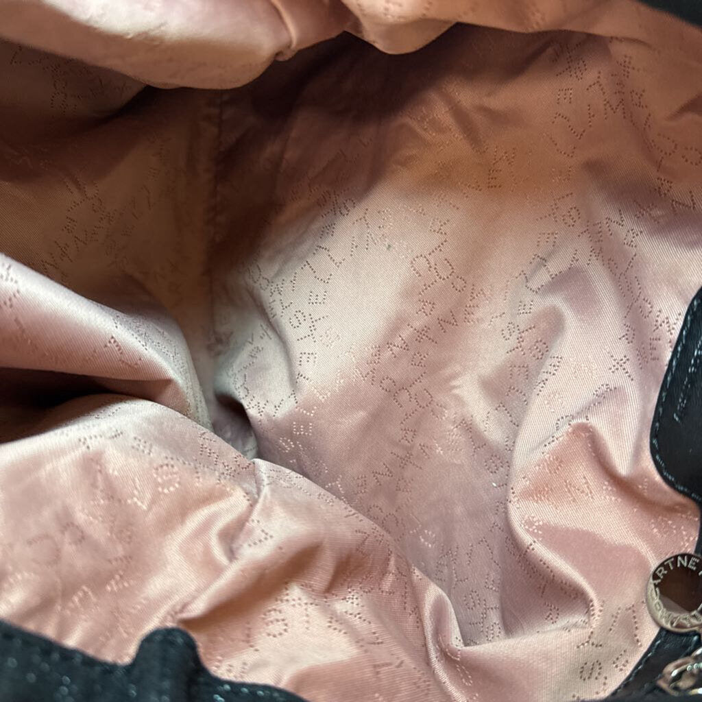 Vegan Suede Top Handle Bag