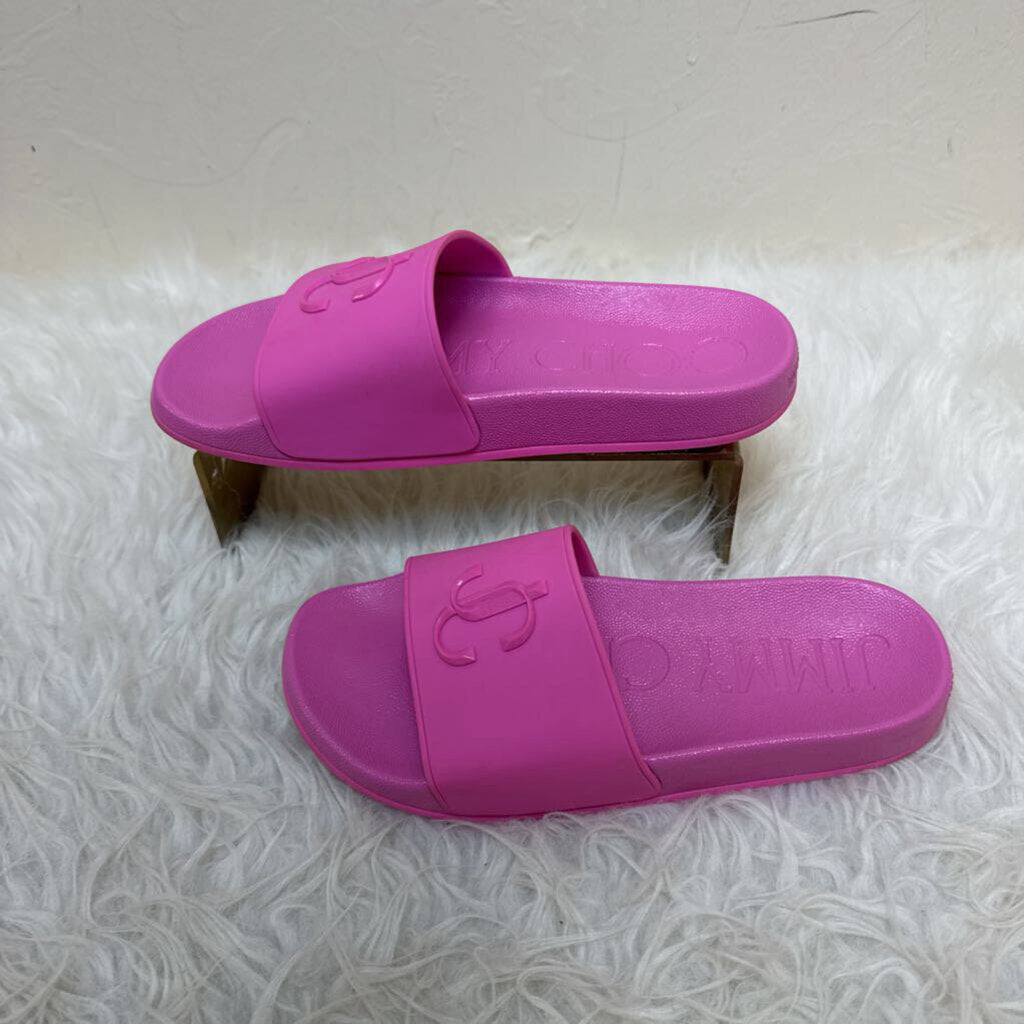 Pink Logo Slides