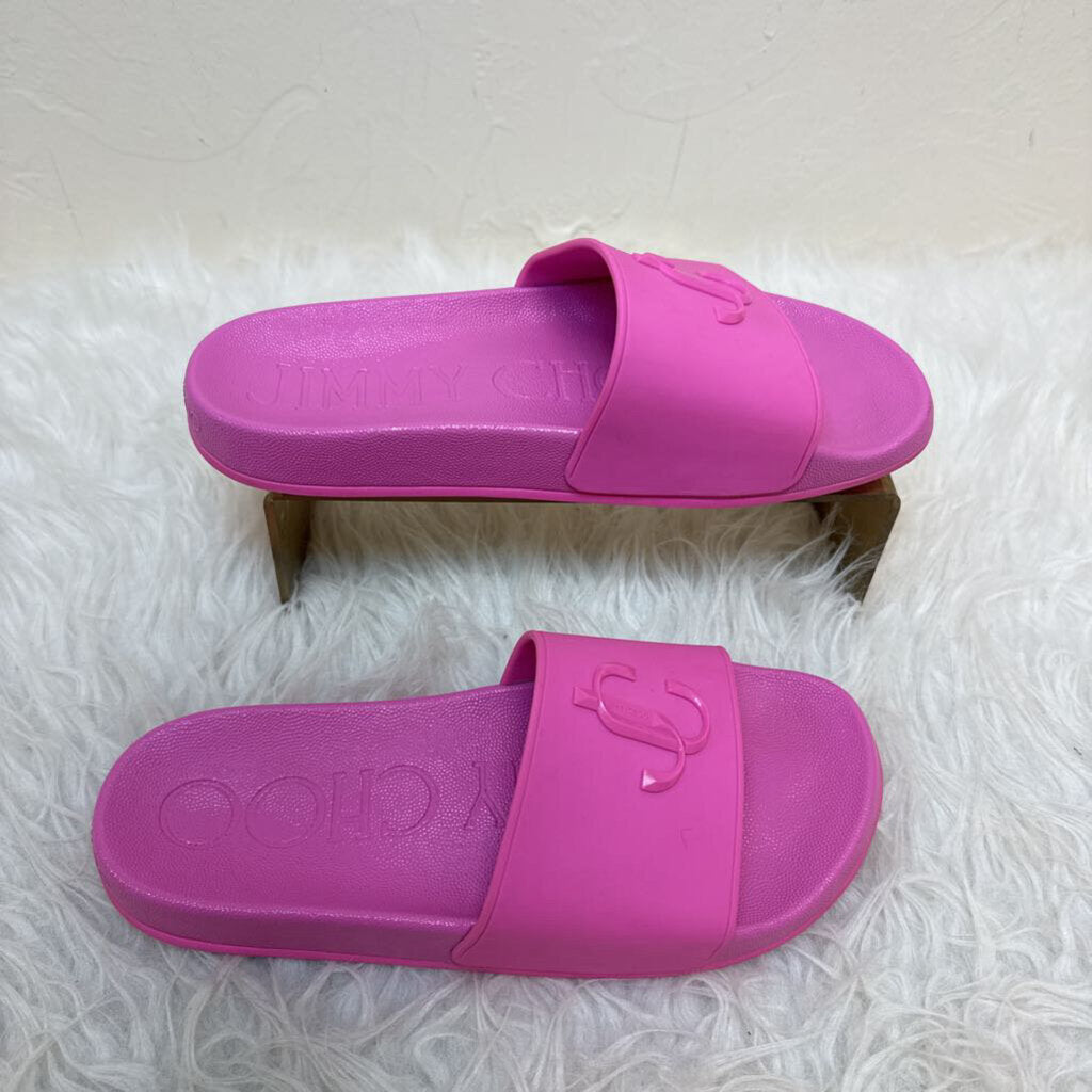 Pink Logo Slides