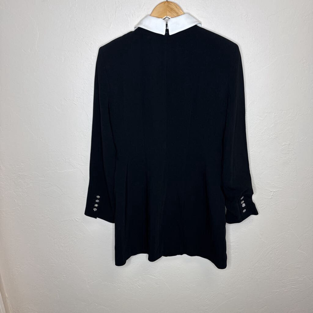 NWT Black Dress Crystal Embellishment Buttons