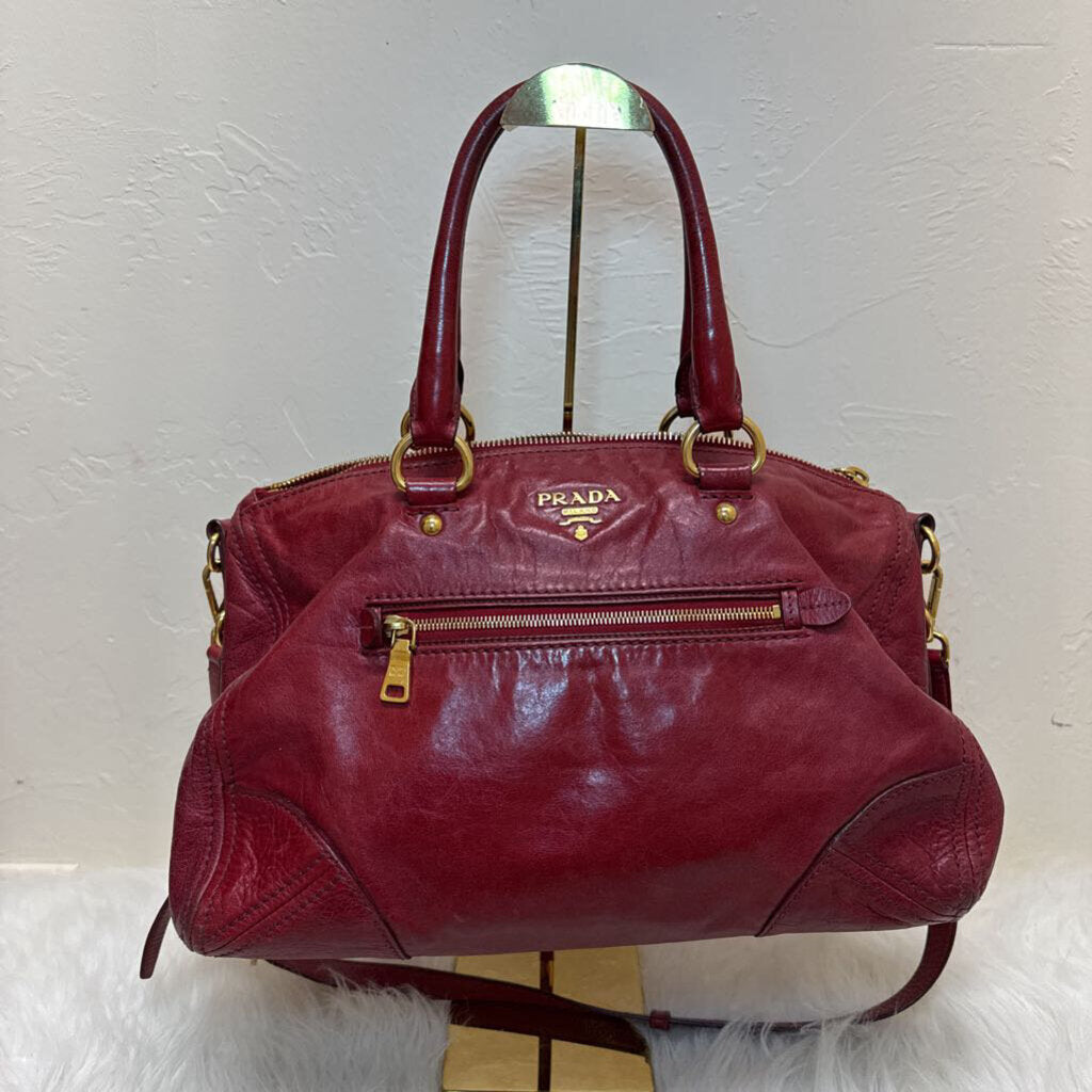 Vitello Shine Shopping Satchel