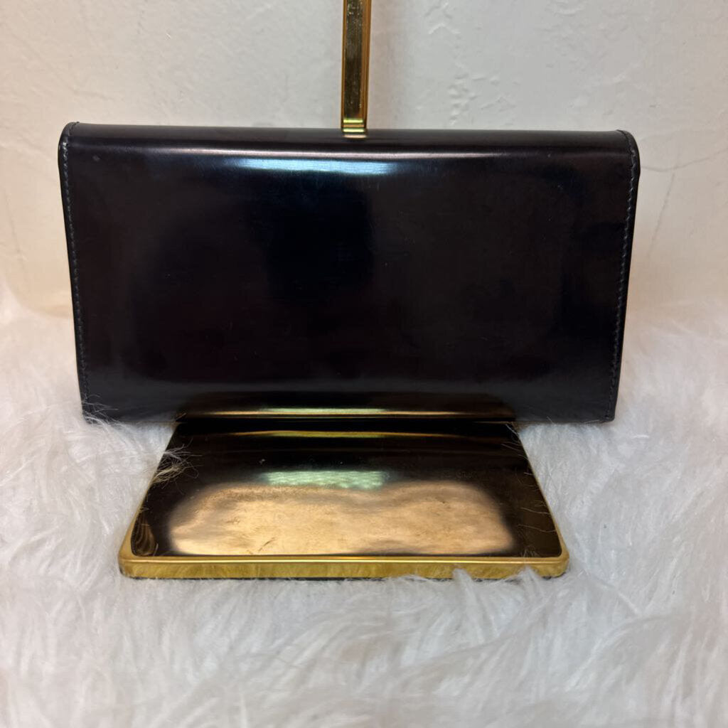 Broadway Moon Patent Leather Crystal GG Wallet