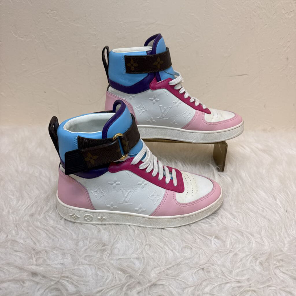 MOnogram Calfskin Boombox Sneaker Boots