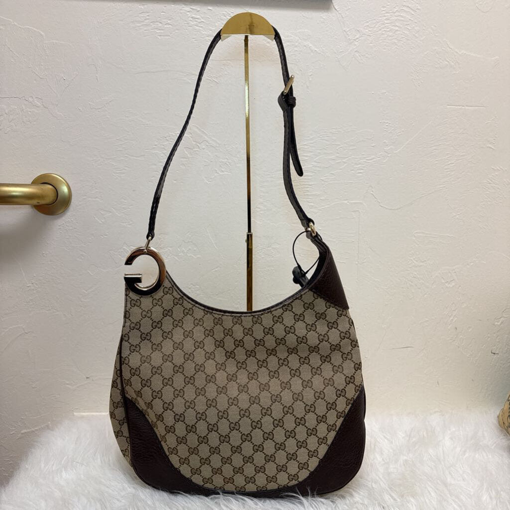 Medium Charlotte Shoulder Bag w/ G Detail