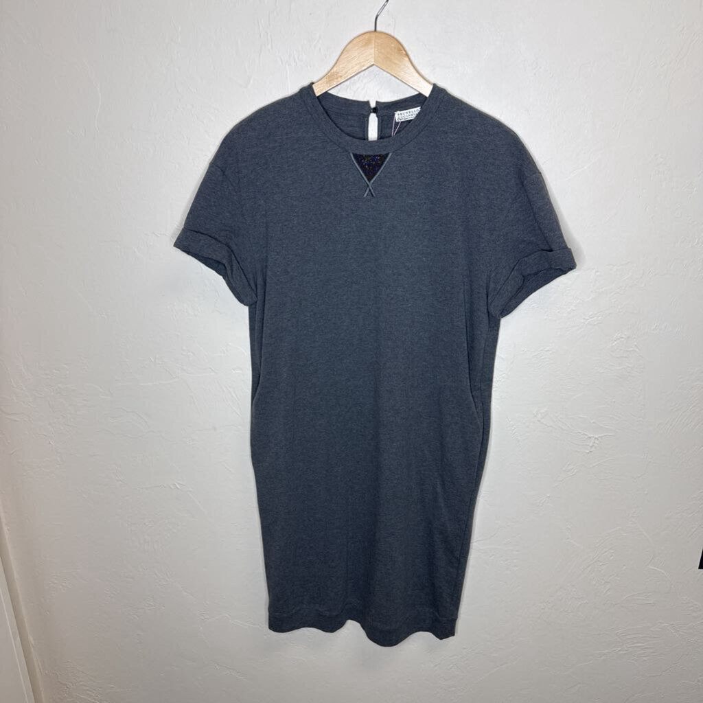 Brunello Cucinelli Gray Tee