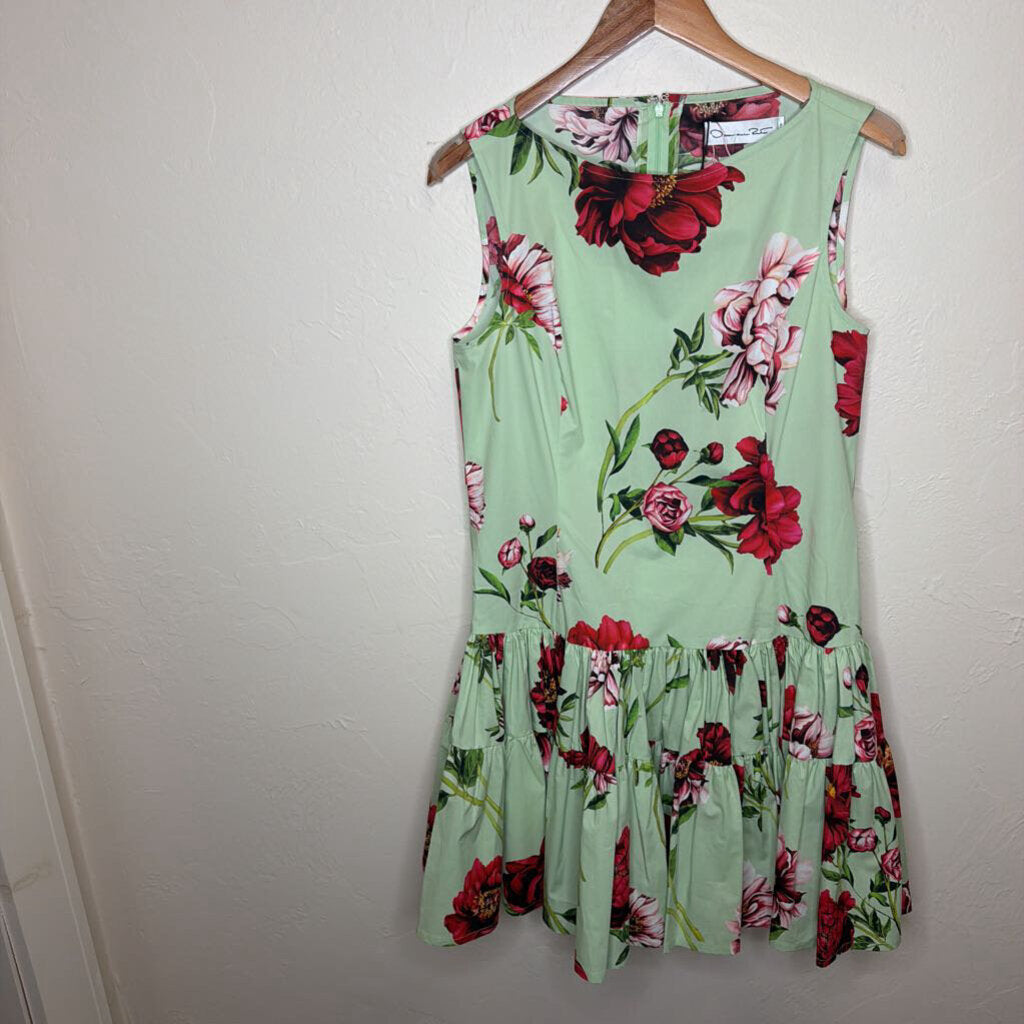 Floral Print Poplin Dress