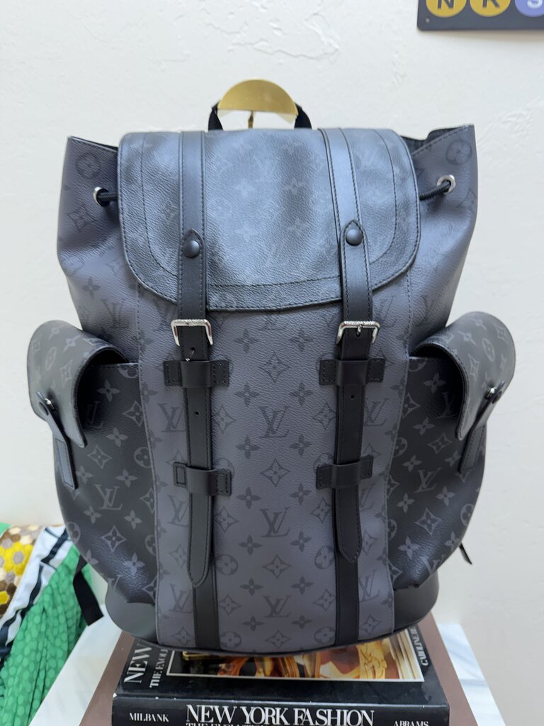 Monogram Eclipse Christopher MM Backpack