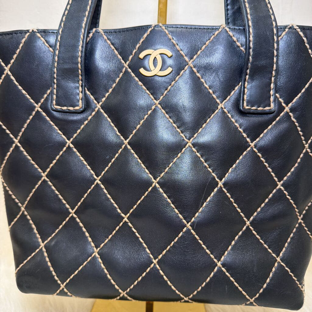 Wild Stitch Leather Tote