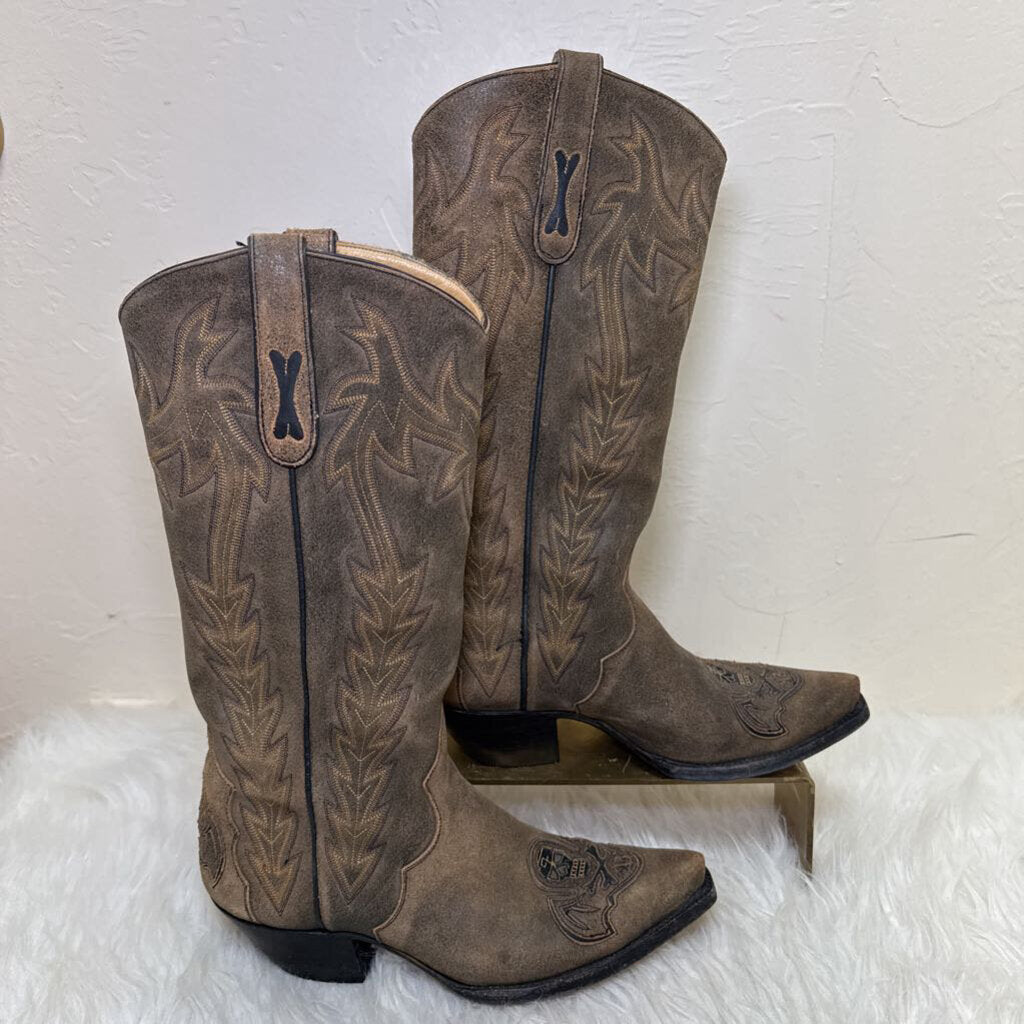 Ltd Edition 'Killas' Distressed Leather Boots