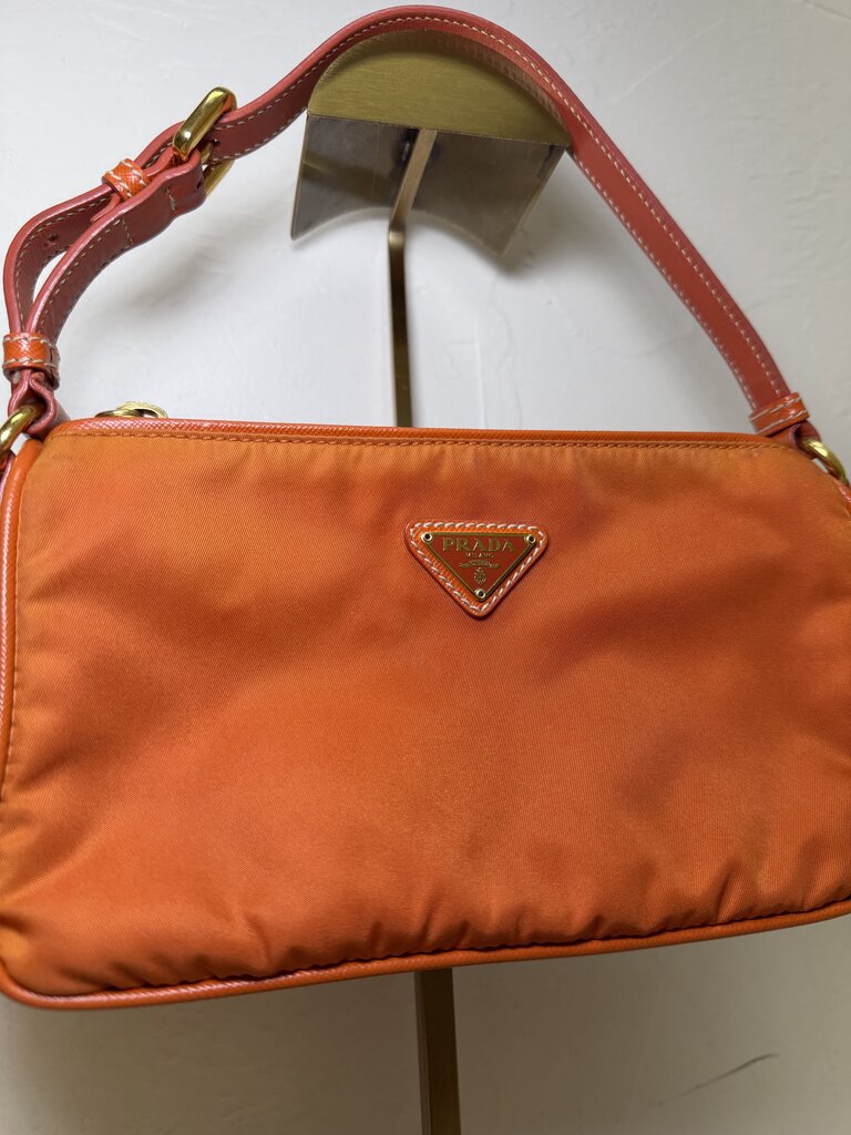 Prada Orange Mini Bag
