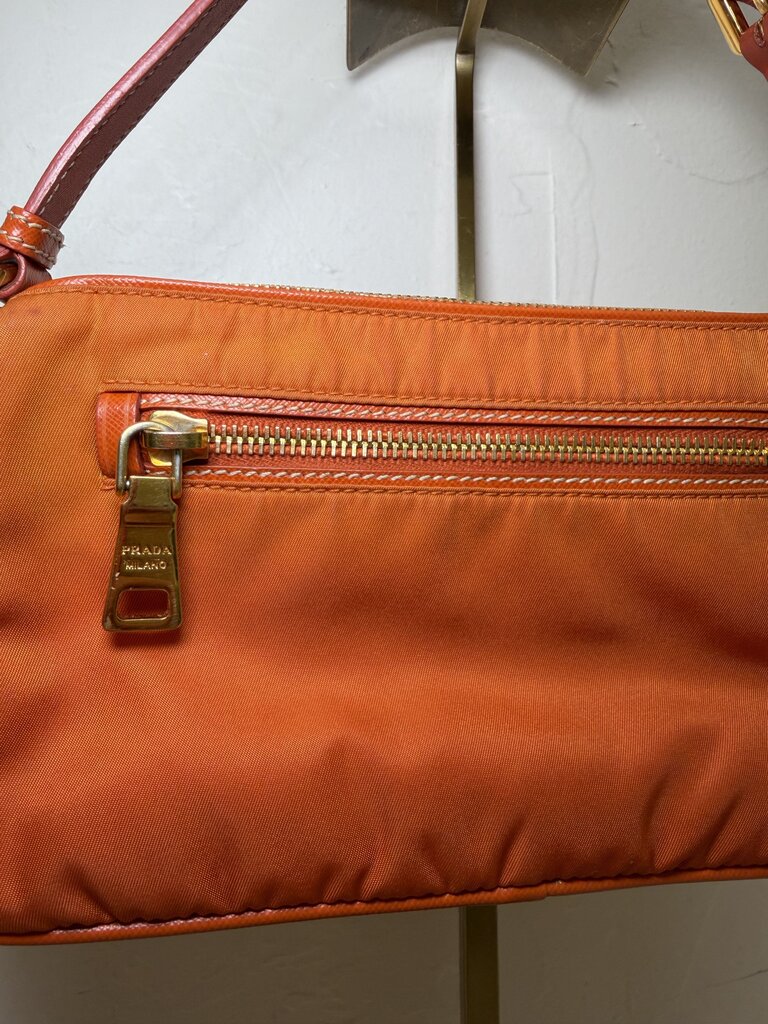 Prada Orange Mini Bag
