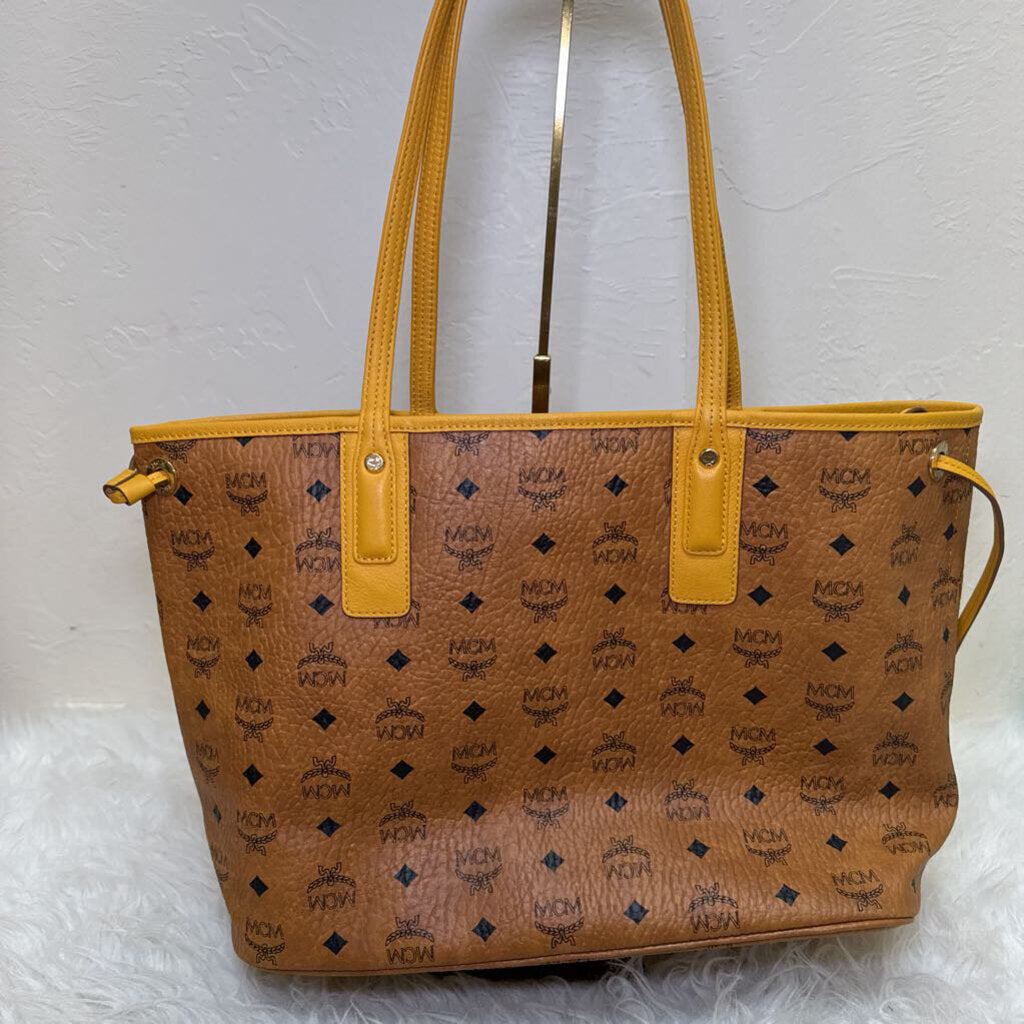 MCM Logo Tote Bag