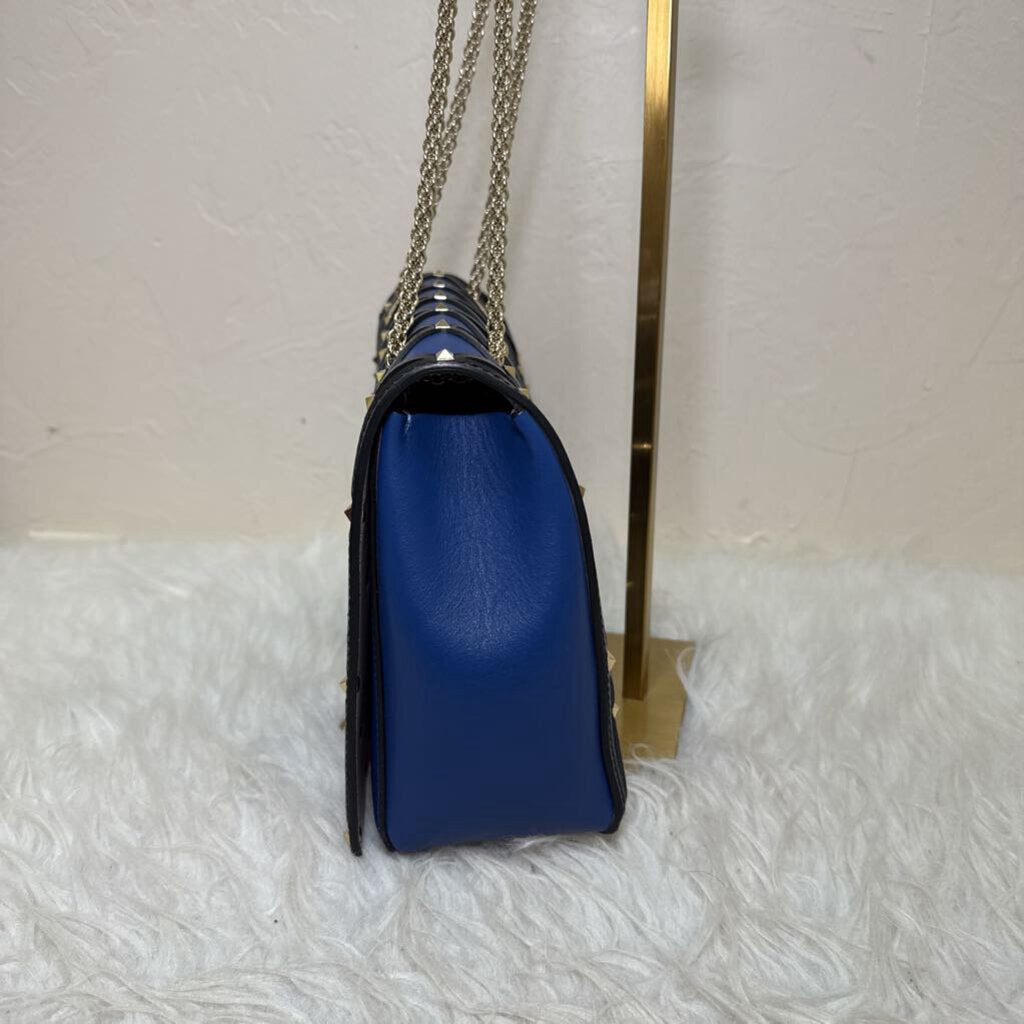 Rockstud Spike Beehive Quilted Leather