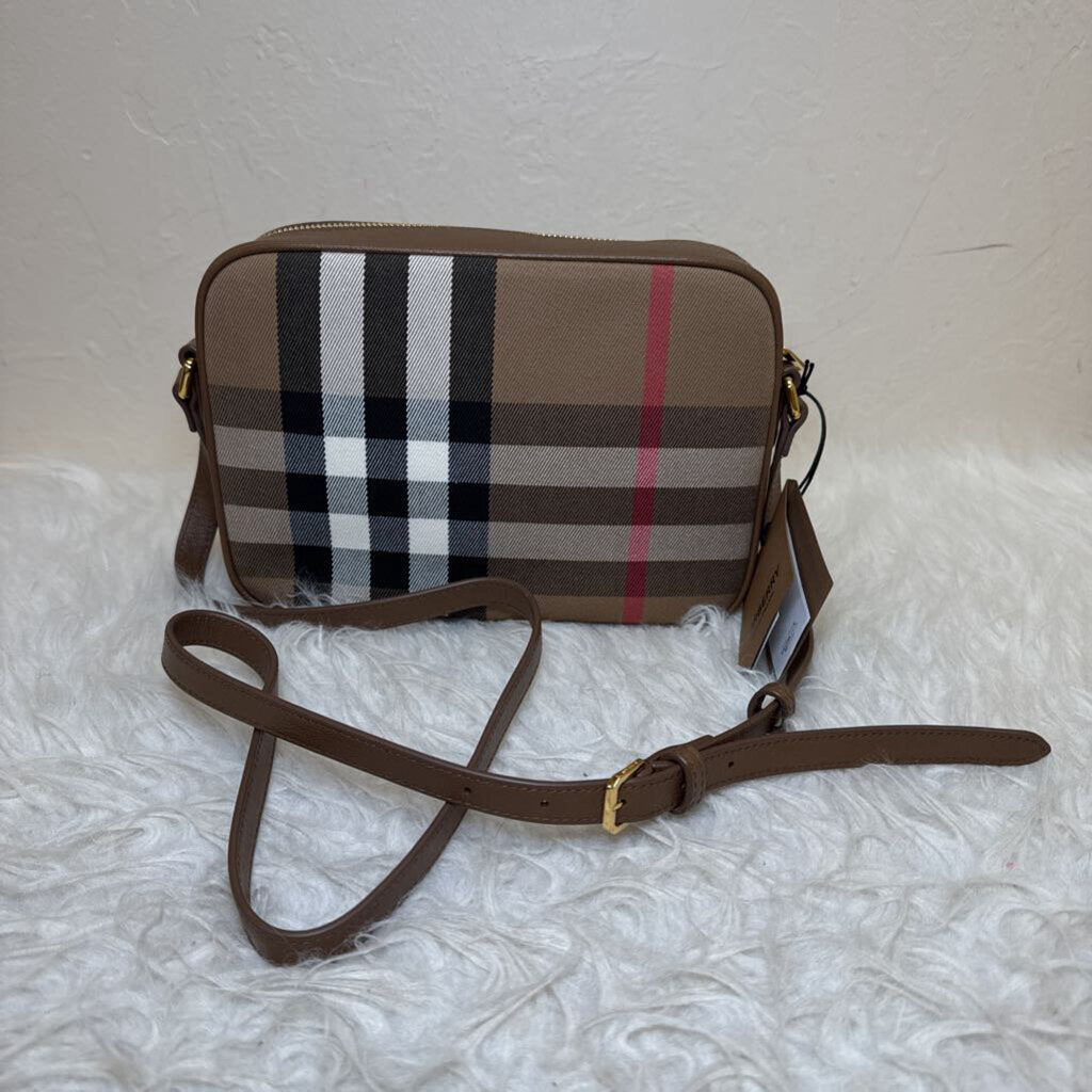 House Check Canvas Crossbody