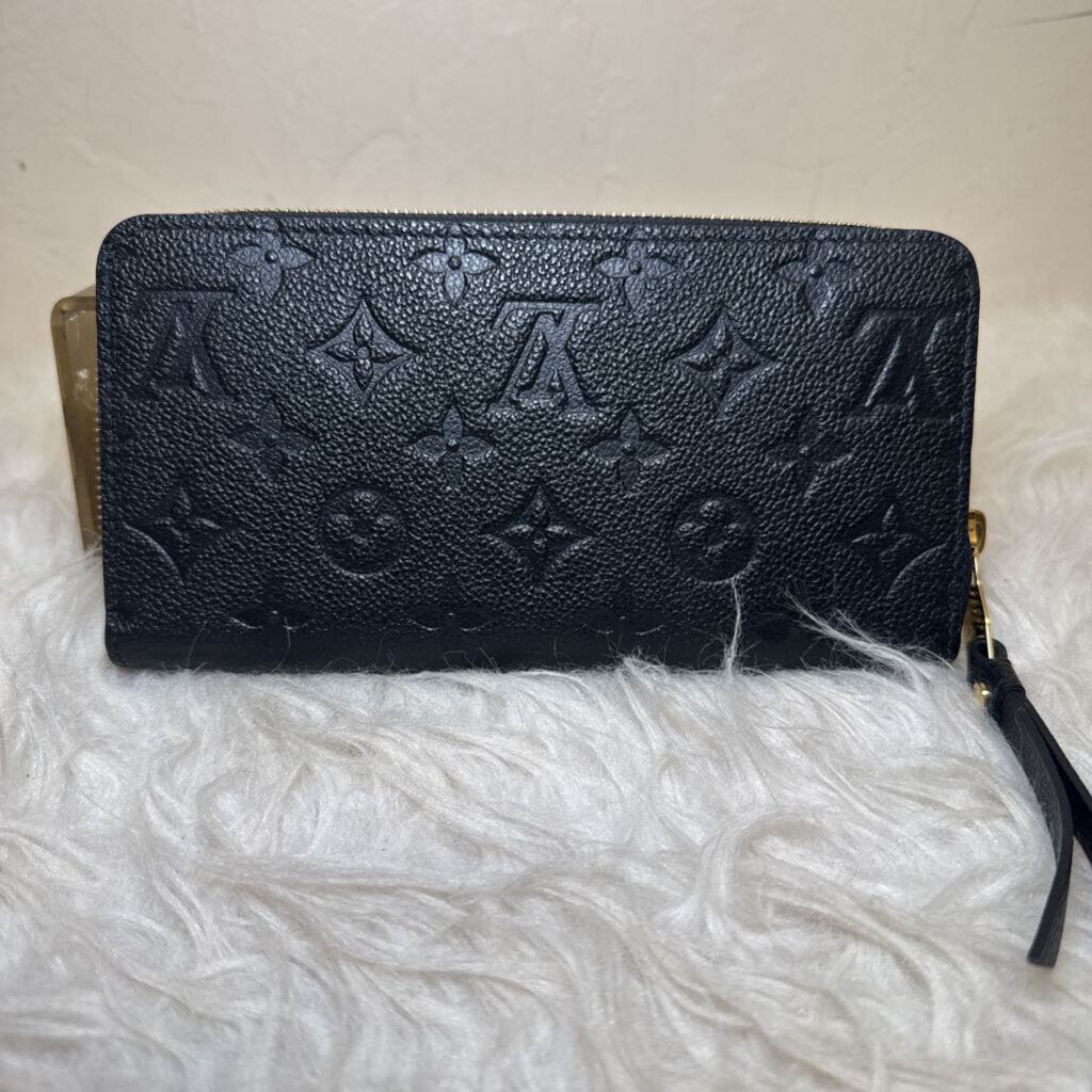 Black Monogram Empreinte Zippy Wallet