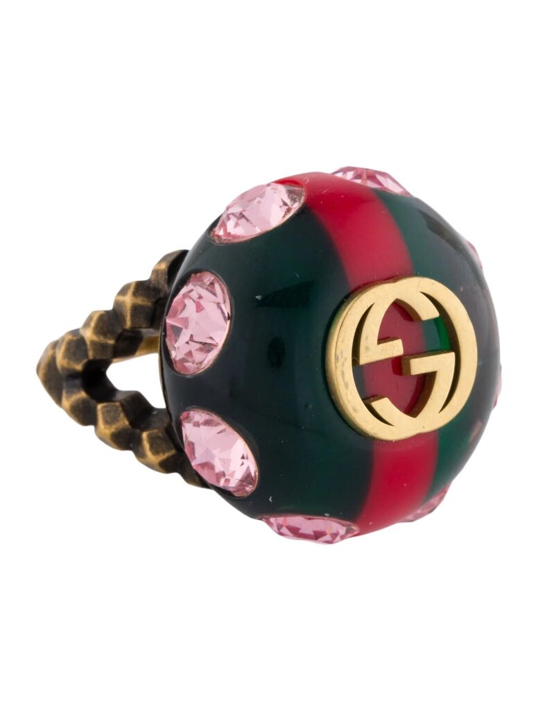 Vintage Web Cocktail Ring