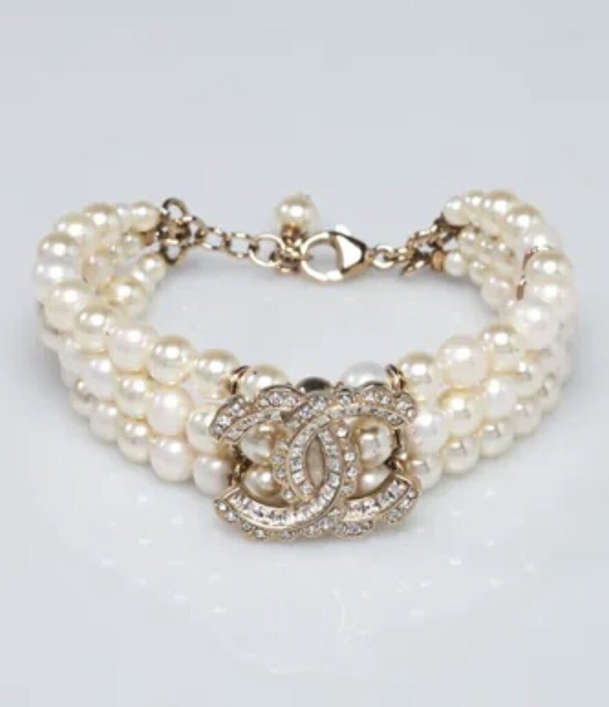 Faux Pearl Strand Bracelet