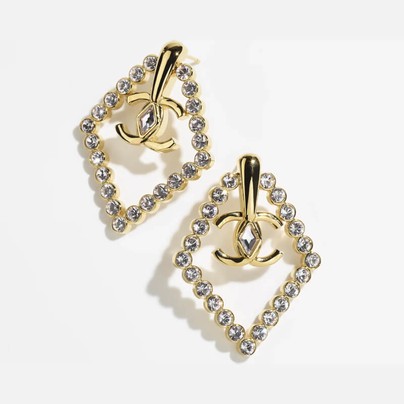 2023 Cruise CC Crystal Earrings