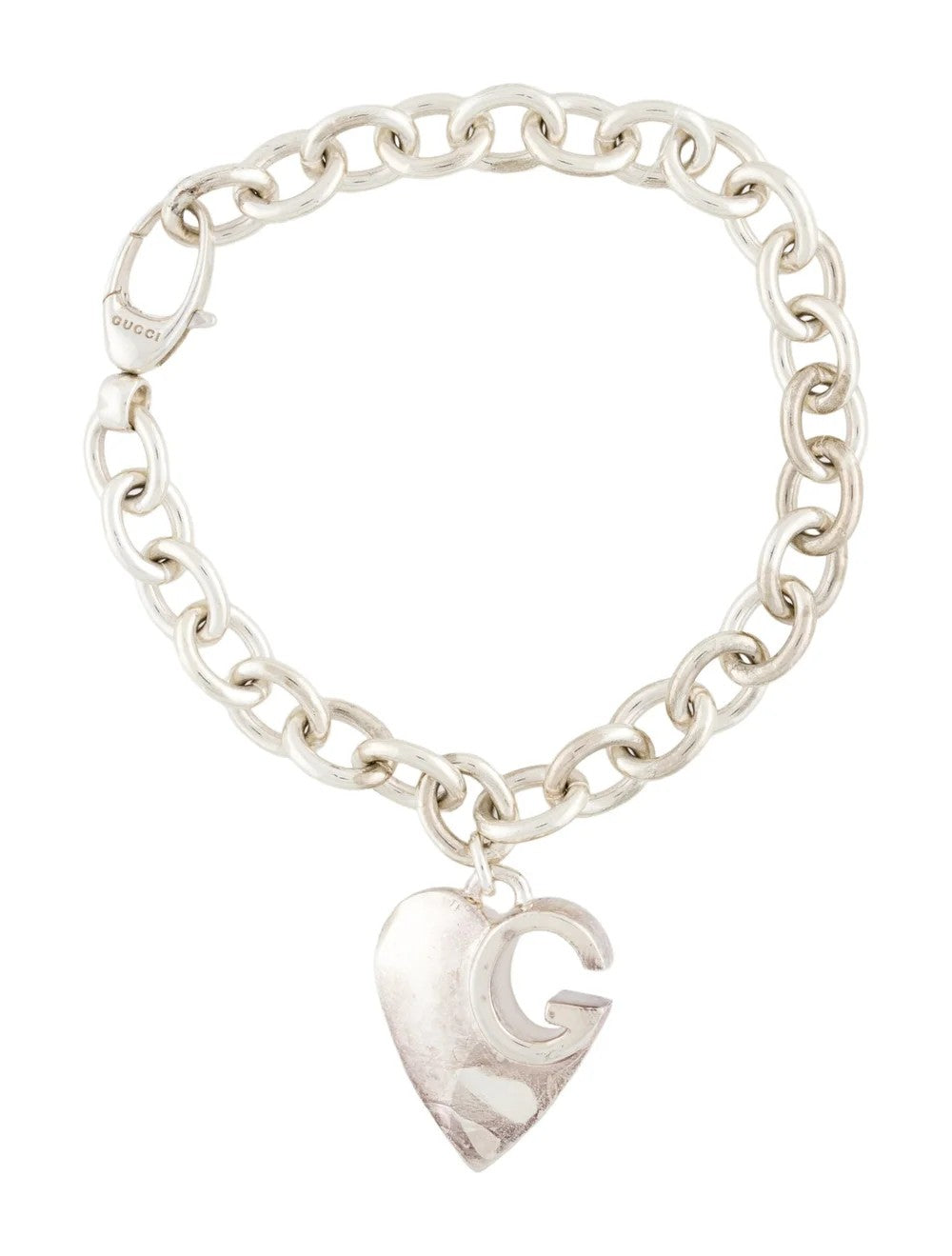 Charlotte G Heart Charm Bracelet
