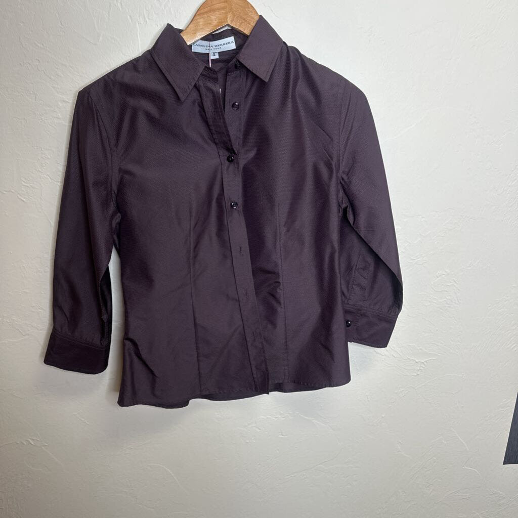 l/s silk blouse