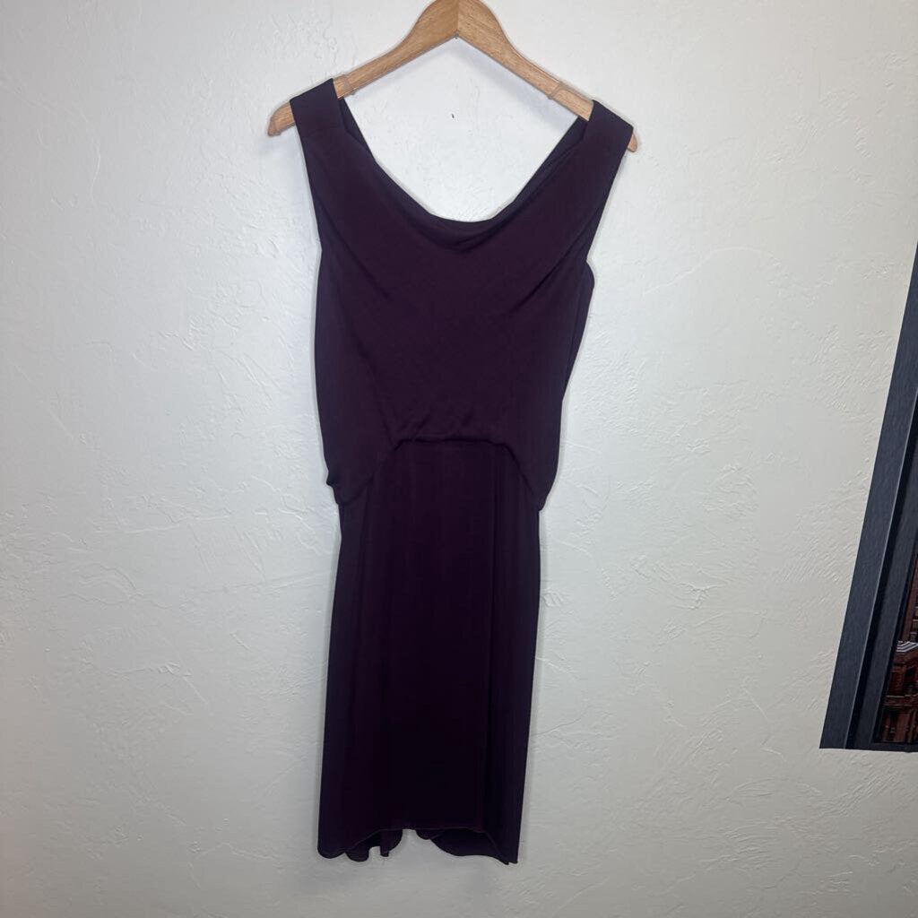 sleeveless with front ruffle