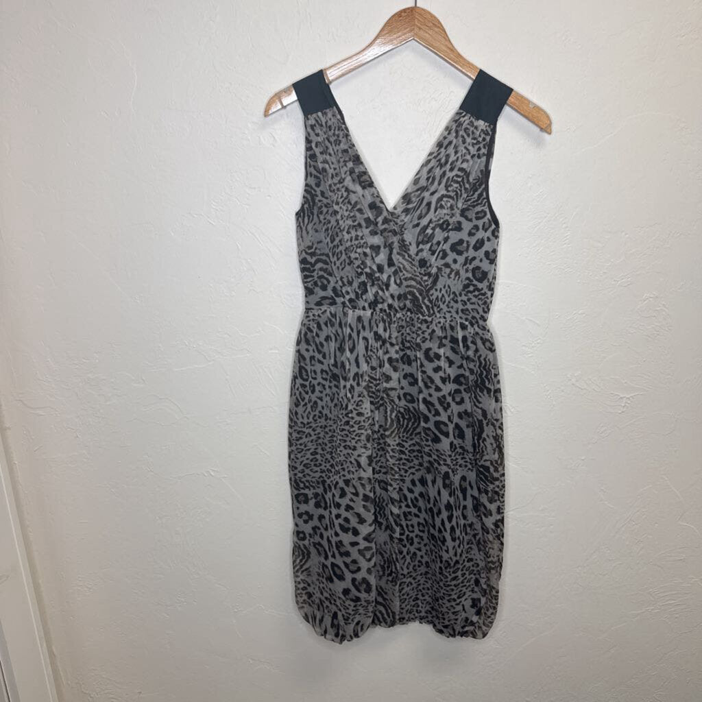 animal print satin