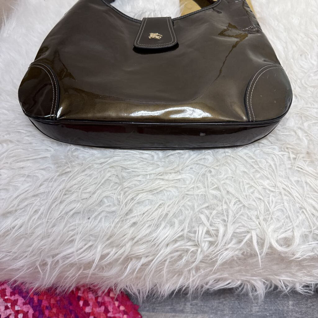 PATENT SHOULDER BAG