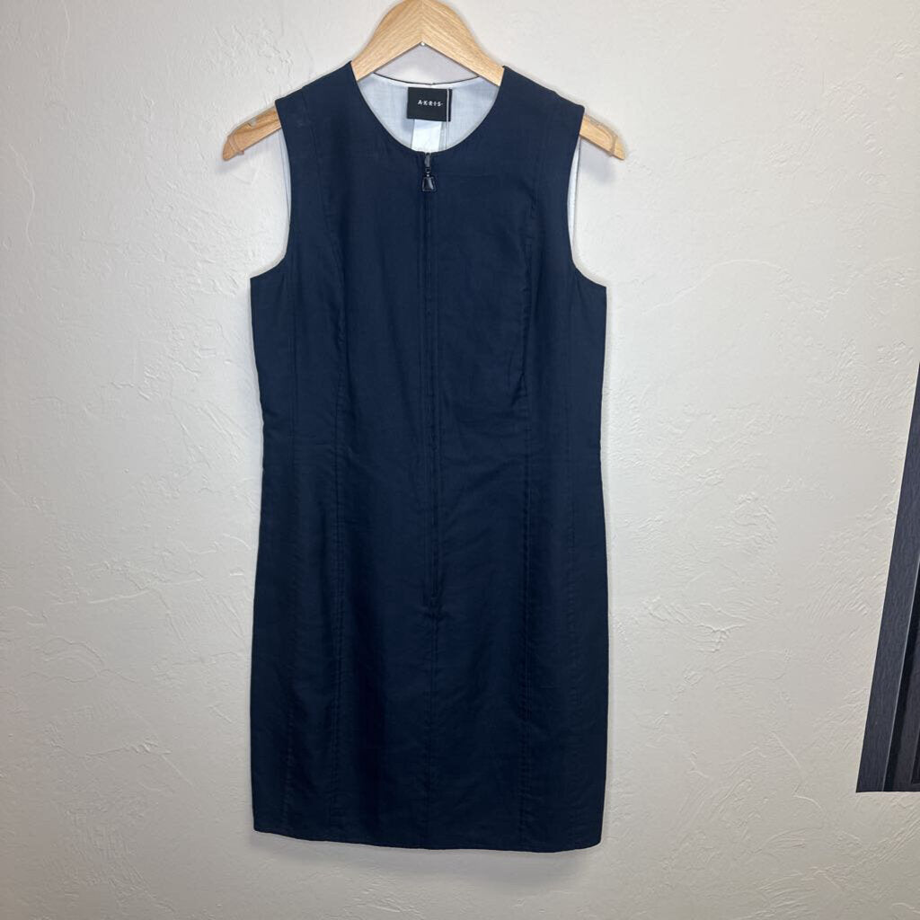 Navy shift dress