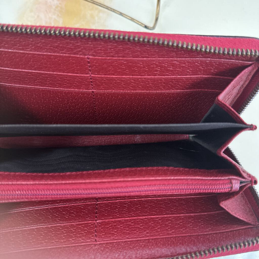 Rainbow leather wallet