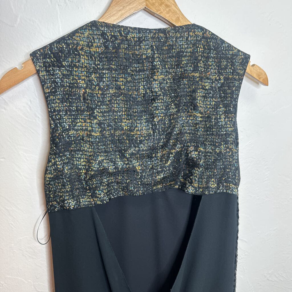 Black sequin Sleeveless top