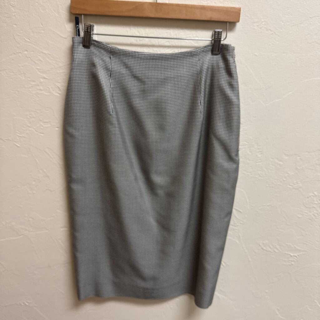 Houndstooth Silk skirt
