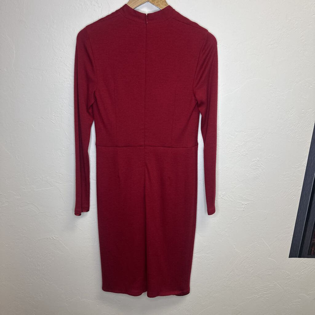 Red l/s dress