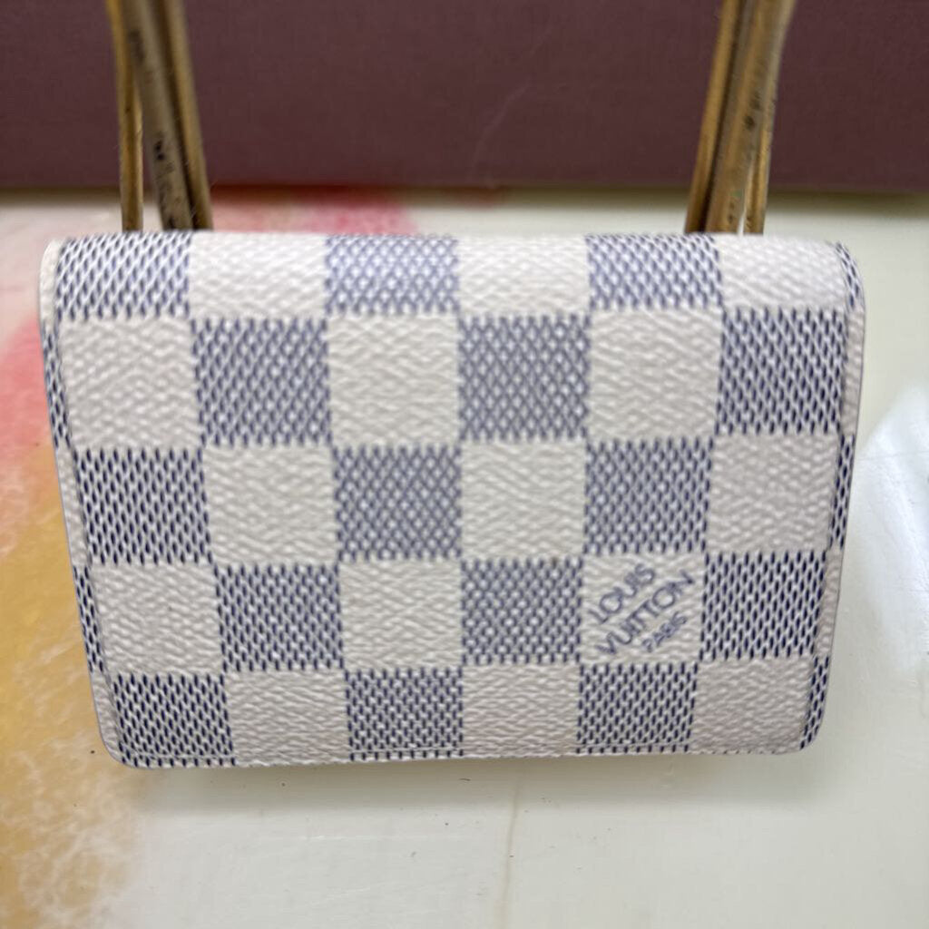 Damier Azur Card Holder