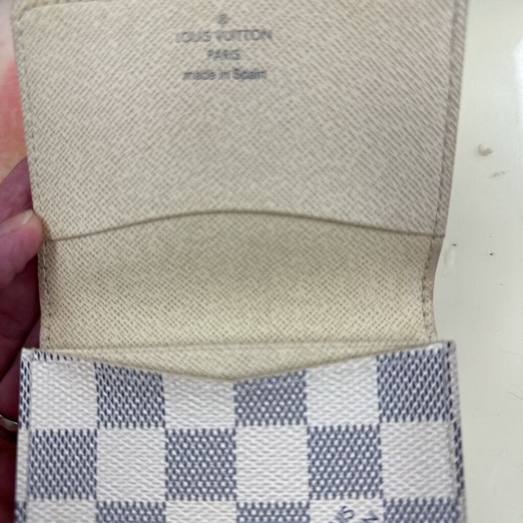 Damier Azur Card Holder