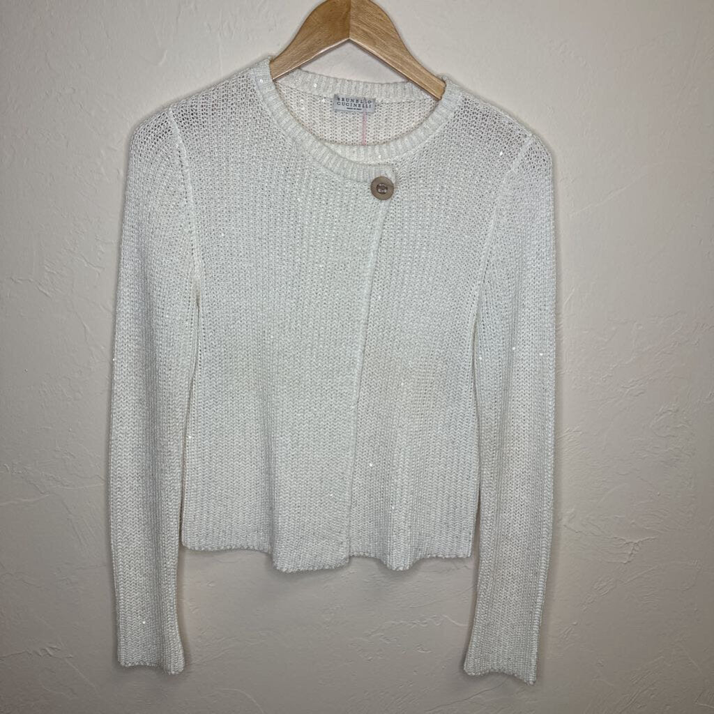 White Cardigan