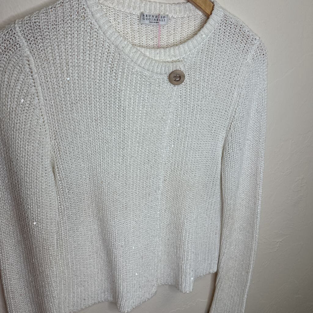 White Cardigan