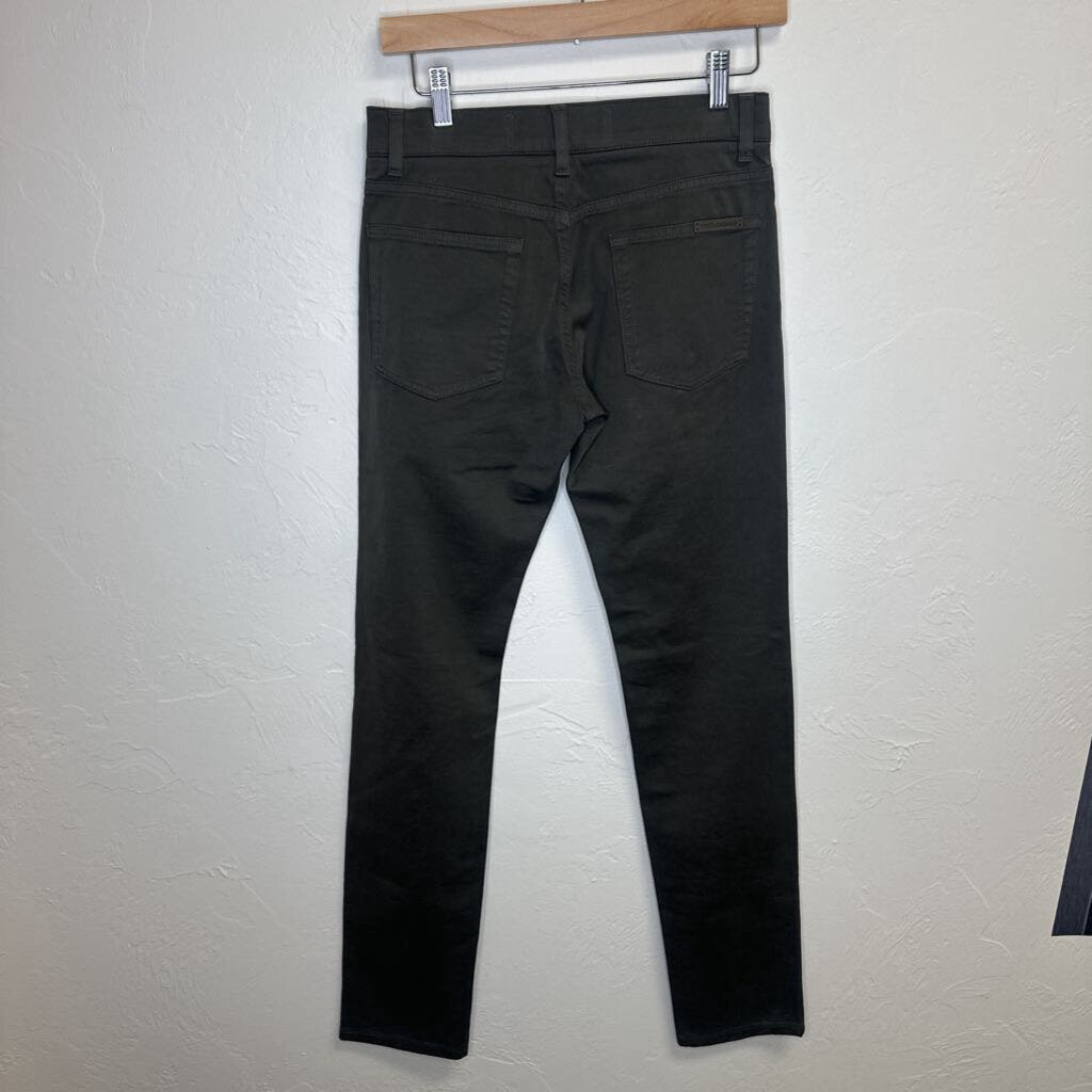 Dark Green Denim