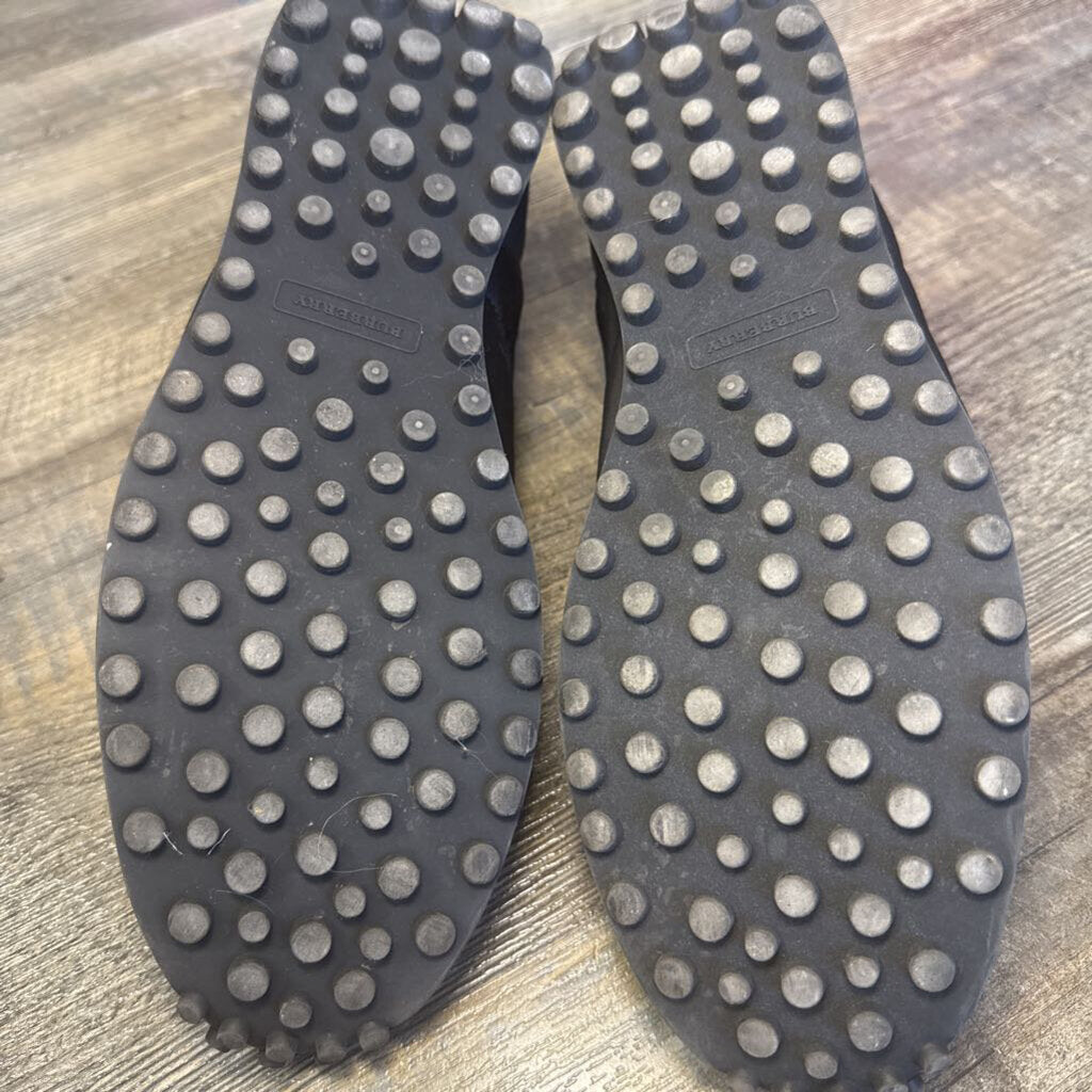 Reeth Black Low Top Sneakers