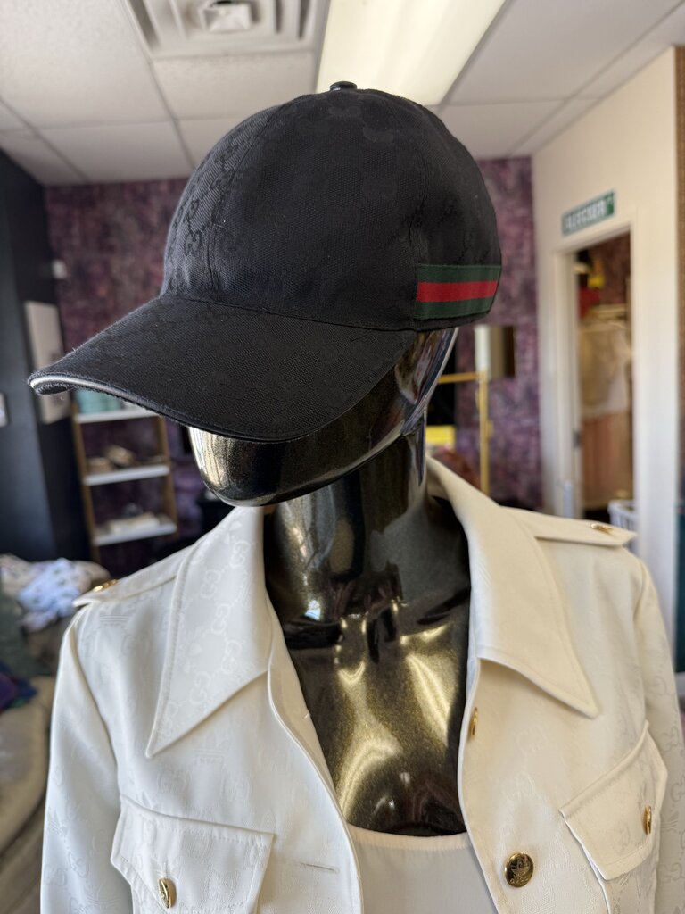 Black GG hat