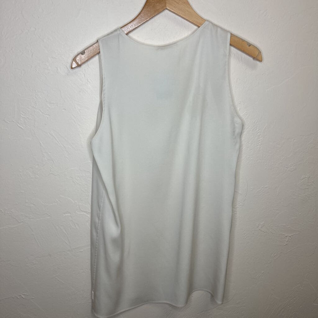 White Silk tank